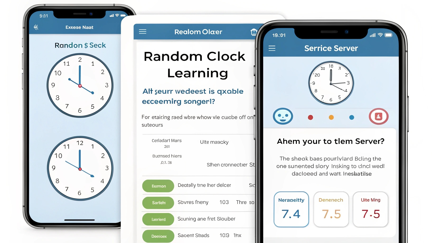 Clock App Preview